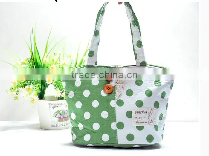 Hot sale good quality Cotton Jute handbag for lady