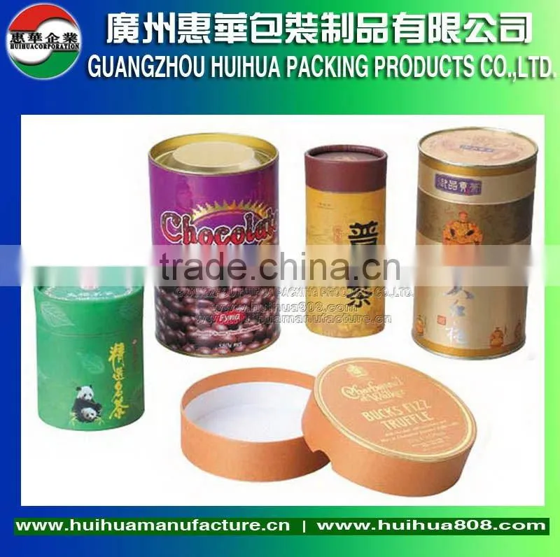 Factory price recycled paper core tube with lid