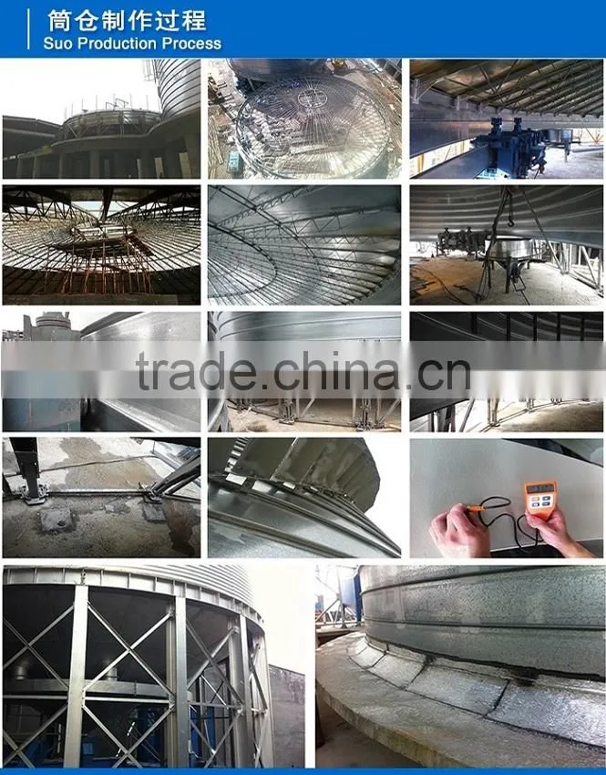 Good used for steel paddy silo ,silo for cow farm