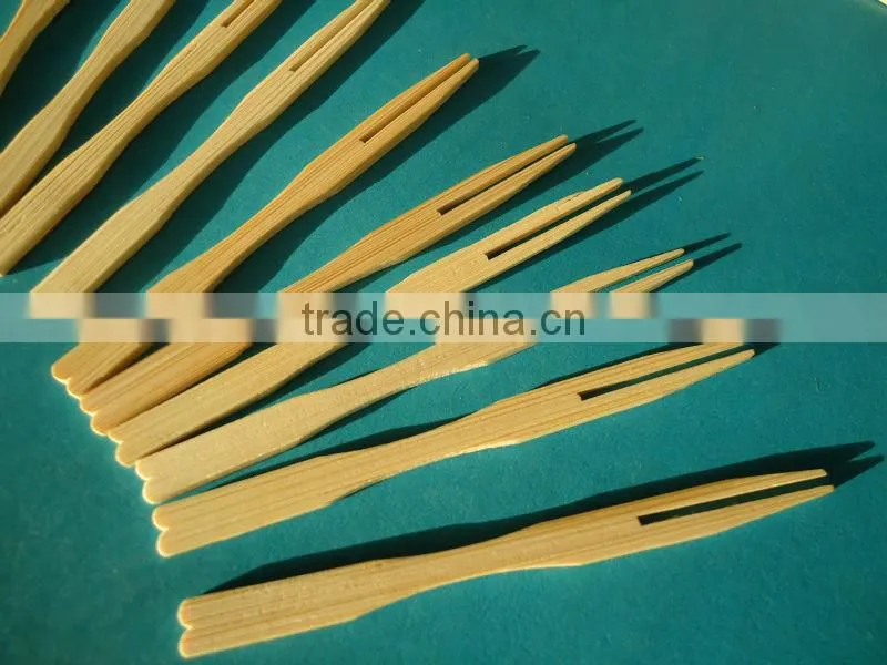 High Quality Party Bamboo Fruit Fork