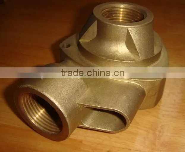 China supplier casting bronze custom machining parts,brass milking machine parts