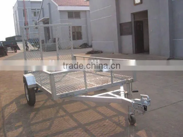 2015 Hot dip galvanized atv timber trailer