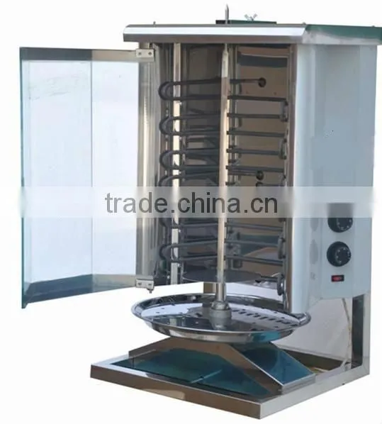 shish kebab machine for meat roasting