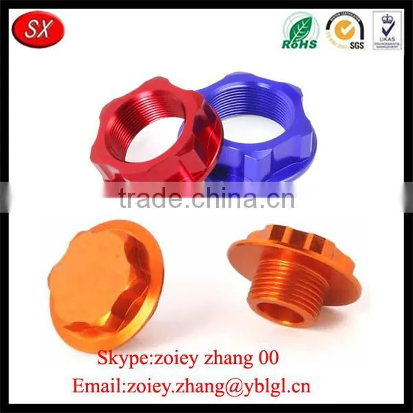 OEM & ODM Custom Precision CNC Steering Stem Nut For Motorcycle