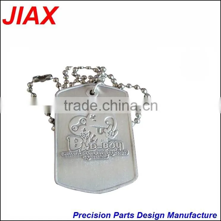 OEM ODM custom logo printed handbag metal name tags