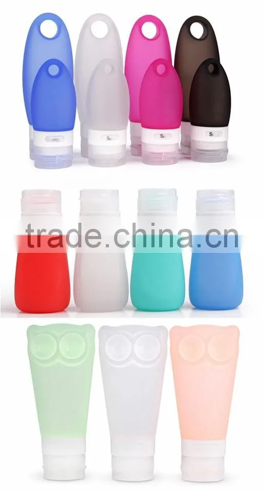 Wholesale Cosmetic Tube Silicone/ Glass Bottles Empty Makeup Containers