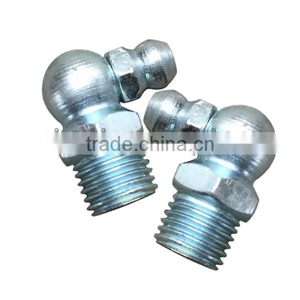 1/8"-28 bspt 90 degree steel grease fitting