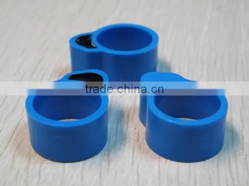 125KHz/13.56MHz Mini RFID Animal Foot Ring with Wholesale Price