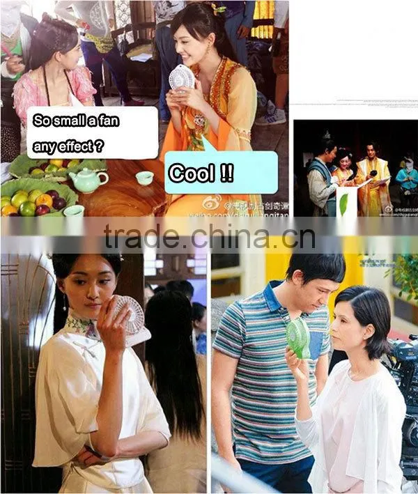 Gift universal rechargeable air cooler mobile smartphone fan