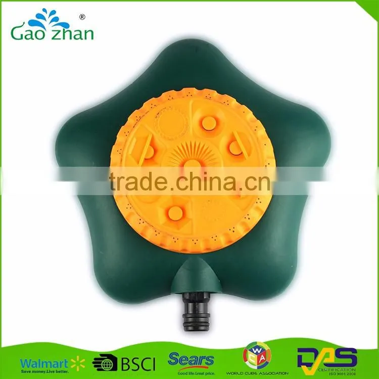Car wash equipment irrigation water sprinkler