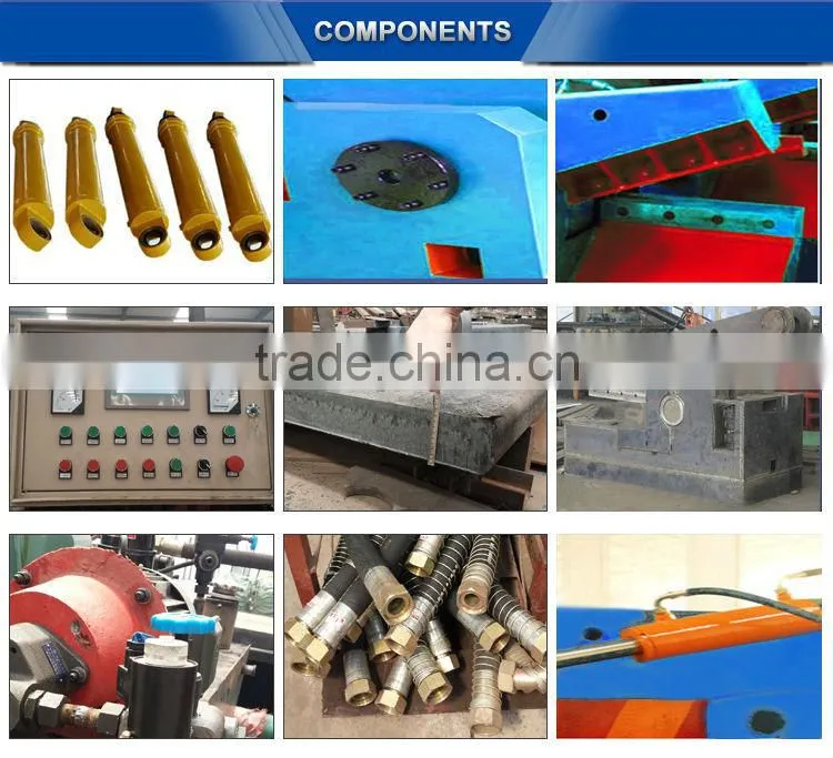 Q43 CE Alligator hydraulic shearing machine