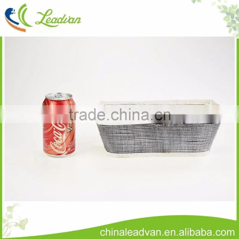 plywood outdoor vertical large square garden planter from guangxi