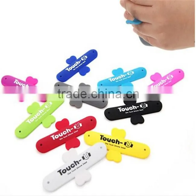 Hot selling One-touch Silicone Phone Holder Stand