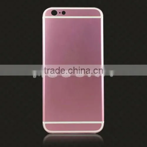 For iphone6 plus matt housing, colorful housing back case, black matt housing for iphone6 plus
