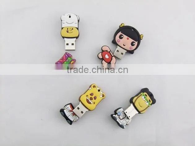 Exquisite Turtle Shaped Custom 8GB 3d Silicone USB Flash Drives