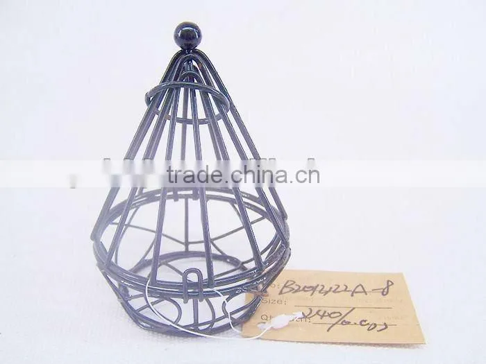 Wire Chocolate gif packaging box with round bottom for Christmas decor