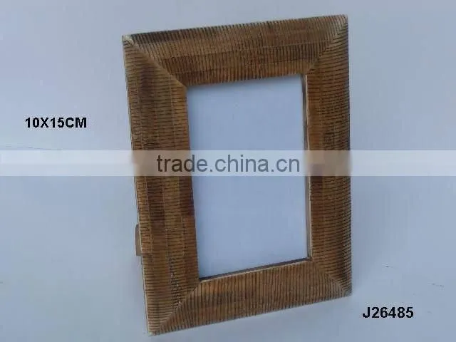 Thin antique blue colour Bone Mosaic Photo frame Available in all photo Sizes