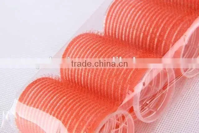 4P Ccolorful Plastic HAIR ROLLERS/Hair Tools/nylon paster
