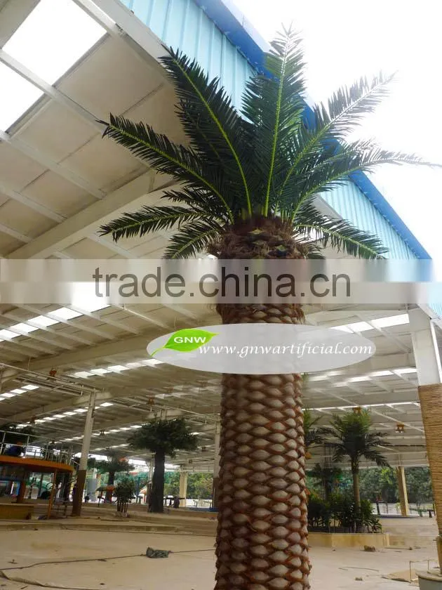 APM012-3 GNW artificial date palm trees for the villa decoration
