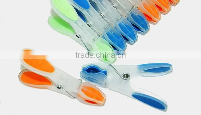 packed into plastic basket new material pretty TPR soft grip plastic peg