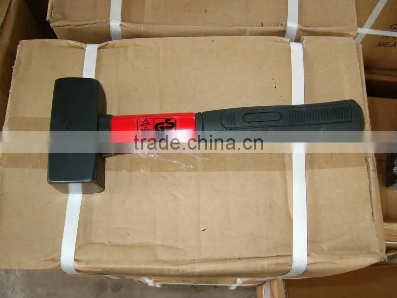 American type Stoning hammer with wooden handle