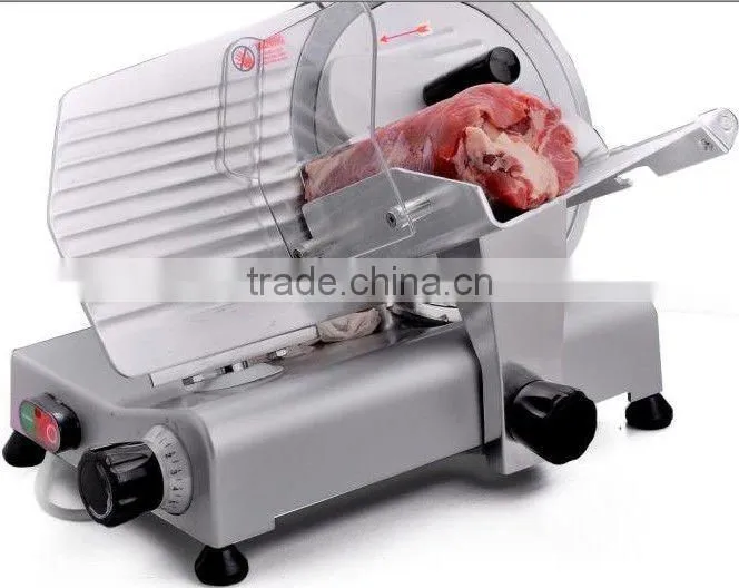 180Watts /220mm blade 250ES-10 Semi-auto Meat Slicer with high quality