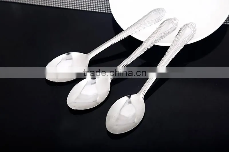 Hot selling spoon and fork set and lowest price