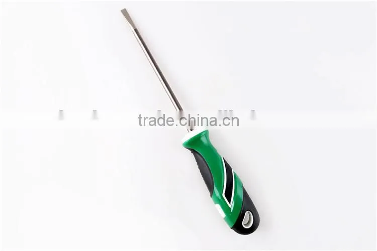 Professional high grade three colors handle screwdriver made in china