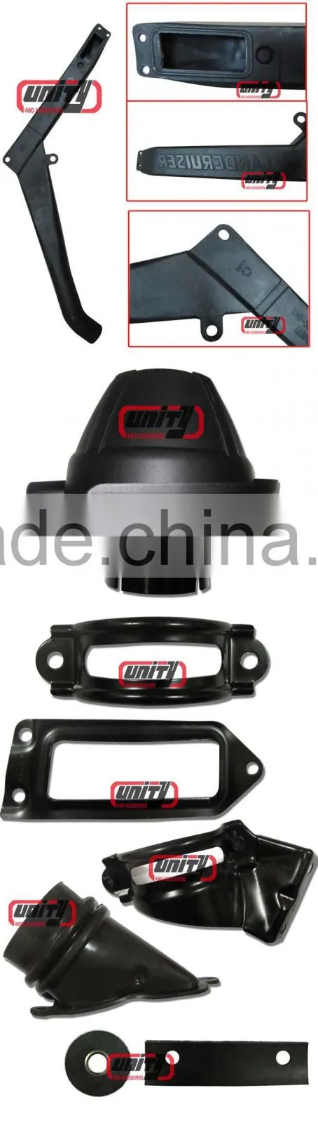 100% new LLDPE 4x4 accessory manufacturer for land cruiser car snorkel