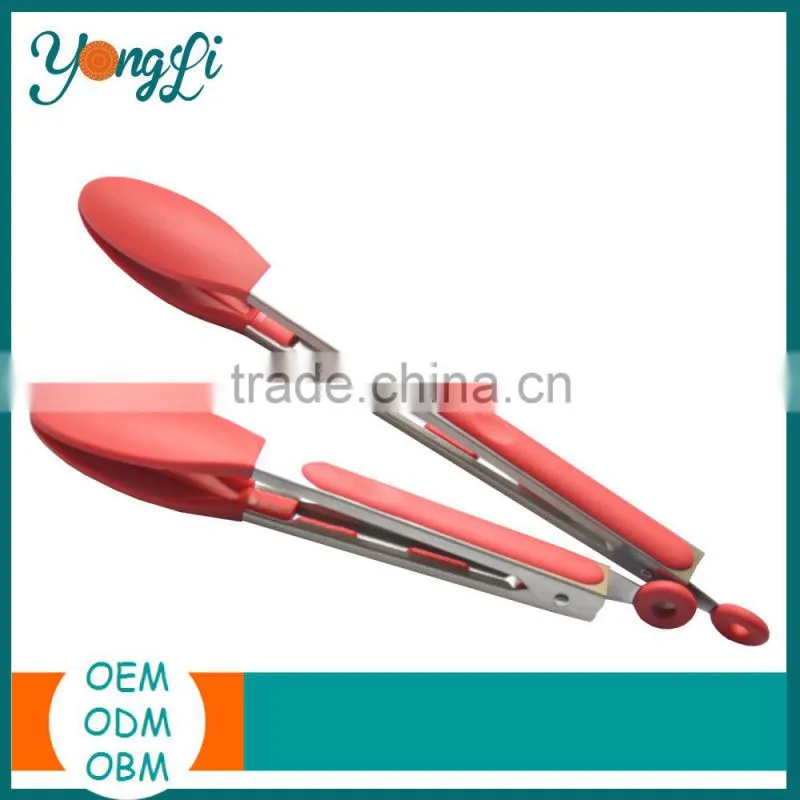 New Products 2016 Kitchen Plastic Durable Bread Salad Tong