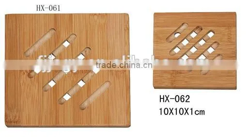New Style Bamboo Tea Cup Mat Bamboo Coaster