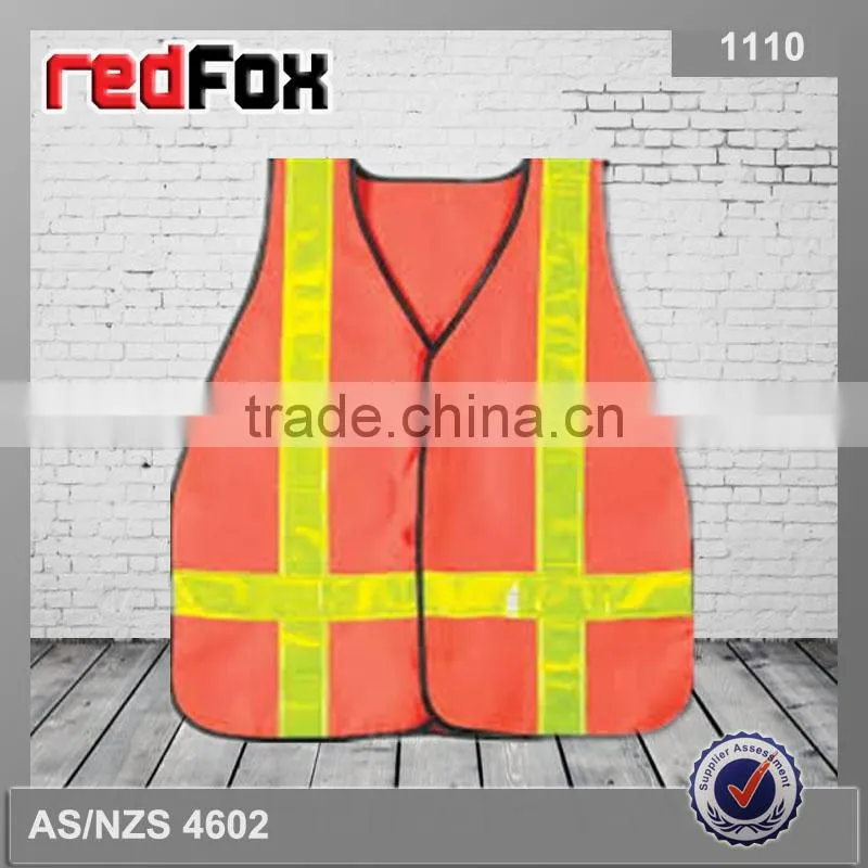 reflective safety equestrian clothing vest in stock