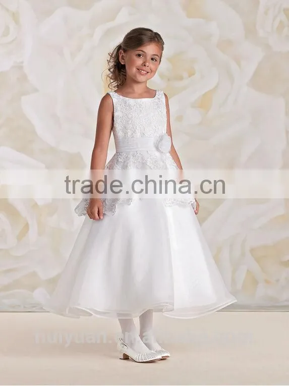 beautiful layered lace dress strap children's garment