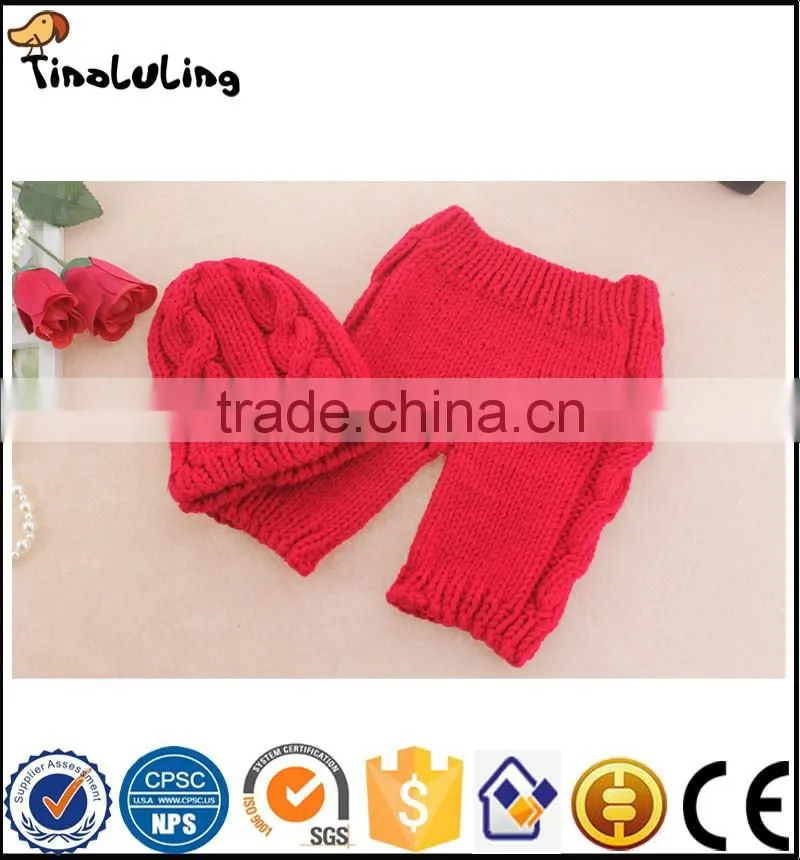 2017 new style red cheering baby photography props for newborn