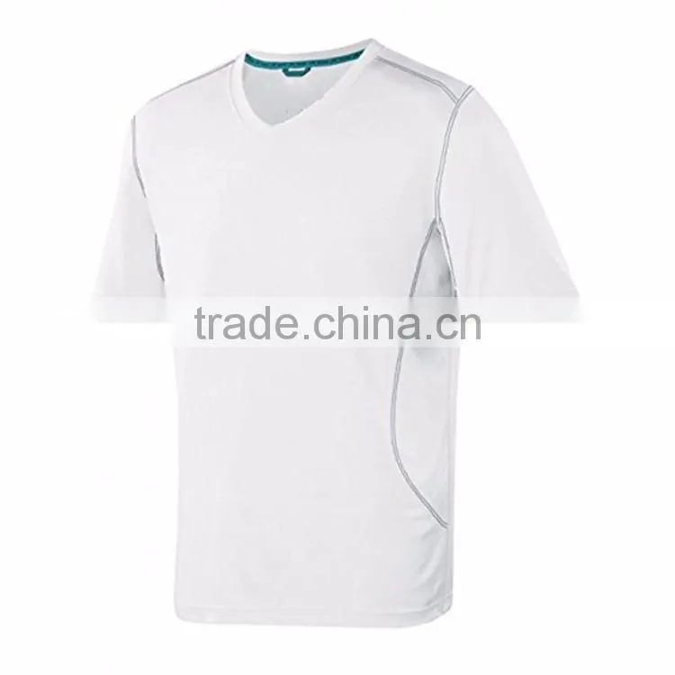 wholesale blank slim fit 100% polyester man sport t shirt