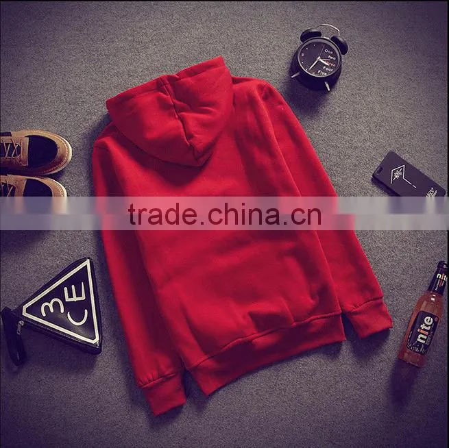 top selling supreme quality custom cotton pullover hoodie printing