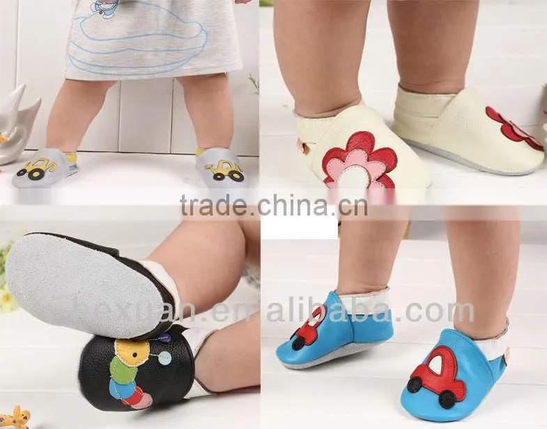 2016 New Design Kids Leather Shoes