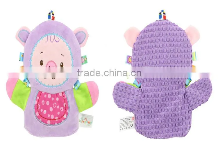 Cute fairy tale animal baby hand puppet