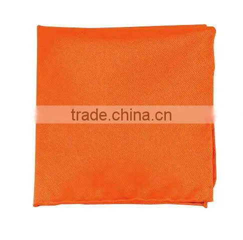 hand-rolled borders solid silk twill handkerchiefs