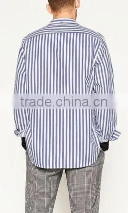 Stripe loose man short sleeve T-shirt