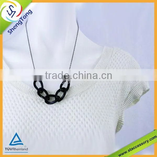 Your Design is Welcomed Customized Plastic Chain Necklace