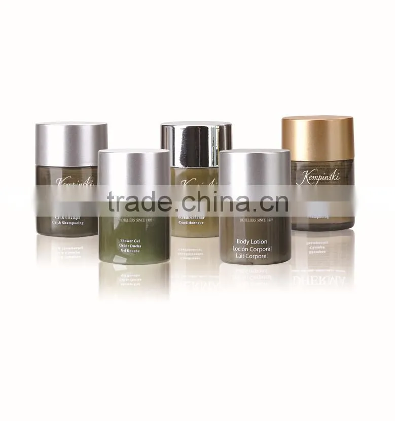 PVC 40ml Hotel Cosmetic Bottle Shampoo Bottle
