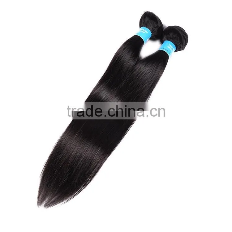 Factory price thick ends unprocessed Peruvian hair