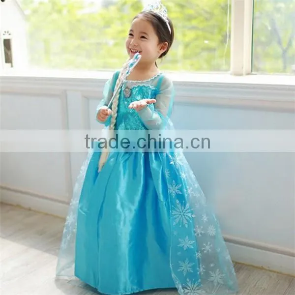 New arrival Mermaid dress for girls Mermaid costume girls dress wholesale
