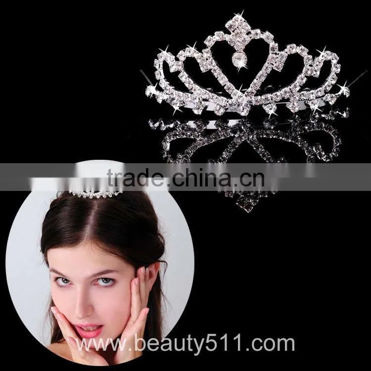 Astergarden Real Photo wedding accessory Tiara crown ASJ015