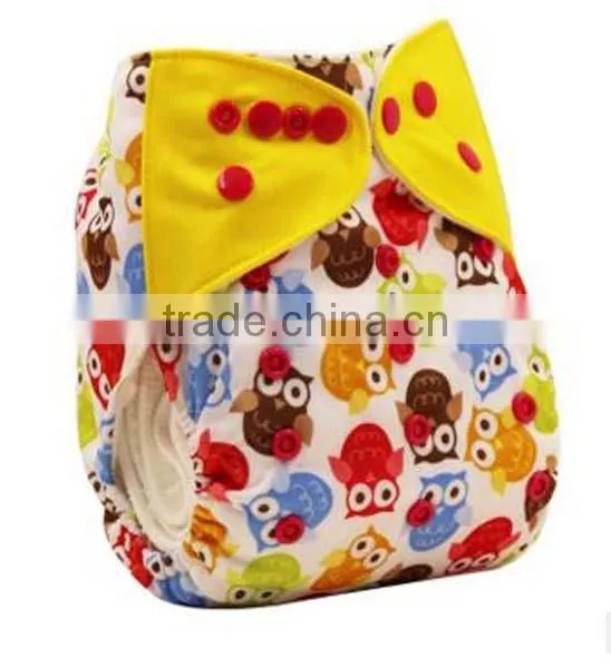 fashion cartoon pattern adjustable baby dipper cloth