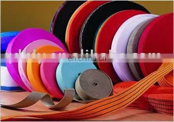 Yellow 100% Nylon webbing tape