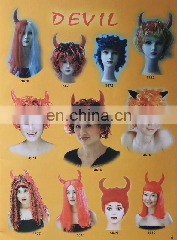 Devil wigs