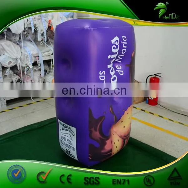 Square PVC Balloon, Custom Inflatable Decoration Cube Balloon