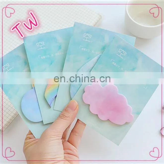 Nigeria 2018 new products fancy stationery Multi Purpose cactus shaped paper sticky notes custom with logo